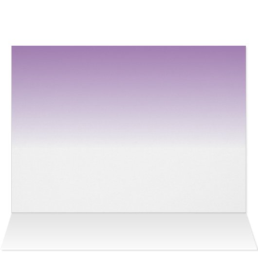 鮮やかな抽象芸術炎の赤と紫の誕生日カード (内部横(上))