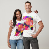 鮮やかな抽象芸術Tシャツ Tシャツ (ユニセックス)