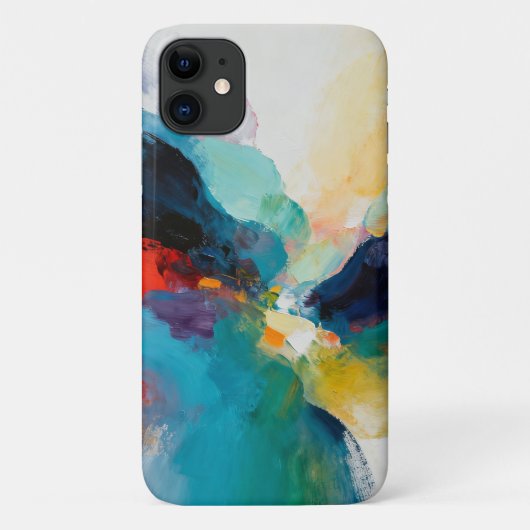 鮮やかな抽象表現 Case-Mate iPhoneケース (裏面)