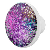 鮮やかな斑点模様 セラミックノブ (右)