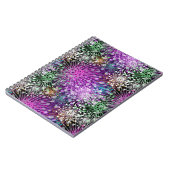 鮮やかな斑点模様 ノートブック (左側)