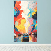 鮮やかな旅 キャンバスプリント (インサイチュ (ウッドフロア))