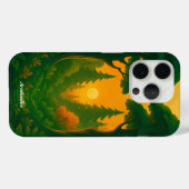 鮮やかな日没の森のイラスト Case-Mate iPhoneケース (裏面 (横))