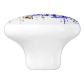 鮮やかな明るいブーケ セラミックノブ (側面)