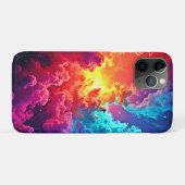 鮮やかな星雲アート: 宇宙の色彩芸術 Case-Mate iPhoneケース (裏面(横))