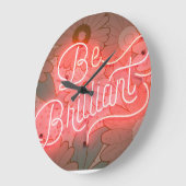 鮮やかな時計 ラージ壁時計 (傾斜)