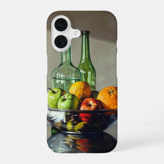 鮮やかな果実が残る iPhone 16ケース (裏面)
