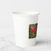 鮮やかな植物のショウガの花コーヒーマグ 紙コップ (右)