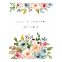 鮮やかな植物学が我々結婚の歓迎ミニマル