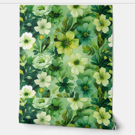 鮮やかな植物性グリーンフローラの皮とスティック 壁紙