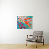 鮮やかな極楽鳥 タペストリー (インサイチュ(横))