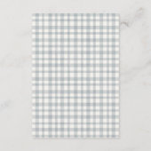 鮮やかな民俗ファーム フラワーバード ウェディング レセプション エンクロージャーカード (裏面)