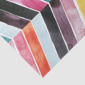 鮮やかな水の色Chevron I 薄葉紙 (詳細)