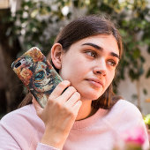 鮮やかな水彩画の死者の日カトリーナ Case-Mate iPhoneケース