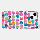 鮮やかな水彩画のiPhoneケース - 芸術的な抽象画 Case-Mate iPhoneケース (裏面 (横))