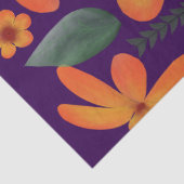 鮮やかな水彩花柄ボタニカル美学 薄葉紙 (詳細)