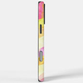 鮮やかな波状抽象パターン Case-Mate iPhoneケース (裏面 / 右)