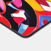 鮮やかな渦 デスクマット (コーナー)