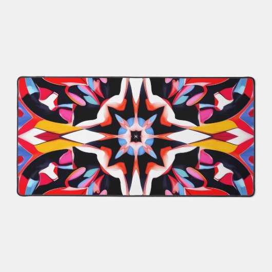 鮮やかな渦 デスクマット (正面)