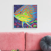 鮮やかな熱帯魚I キャンバスプリント (インサイチュ (リビング))