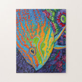 鮮やかな熱帯魚I ジグソーパズル (縦)
