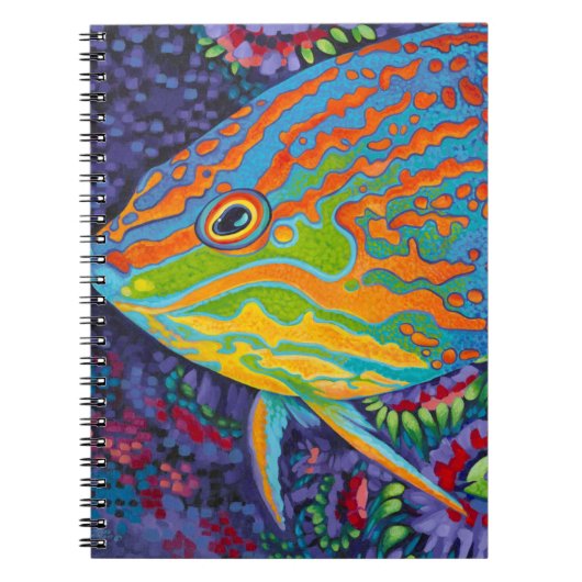 鮮やかな熱帯魚I ノートブック (正面)