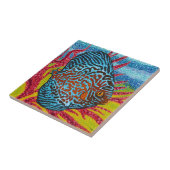 鮮やかな熱帯魚II タイル (側面)