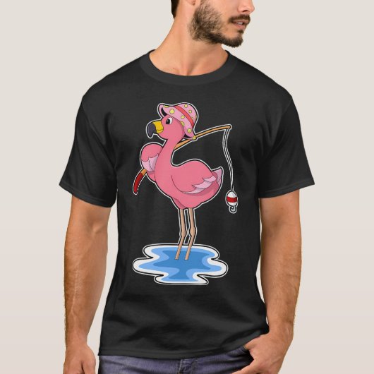鮮やかな真っ赤な魚 Tシャツ (正面)