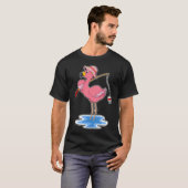 鮮やかな真っ赤な魚 Tシャツ (正面フル)