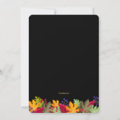 鮮やかな秋の招待状 招待状 (裏面)