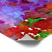 鮮やかな秋 ポスター (角)