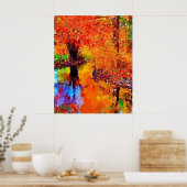 鮮やかな秋 ポスター (キッチン)