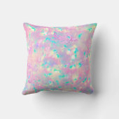 鮮やかな紫色のオパール クッション (裏面)