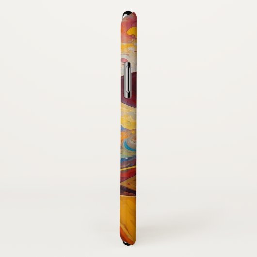 鮮やかな紳士のスタイルモバイルケース Case-Mate iPhoneケース (裏面/右)