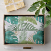 鮮やかな緑の葉の品種メタリックカラー夏 薄葉紙 (ギフト)