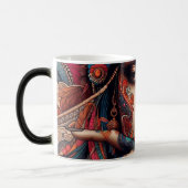 鮮やかな美的ポートレート モーフィングマグカップ (左)