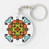 鮮やかな自然の禅 キーホルダー (裏面)