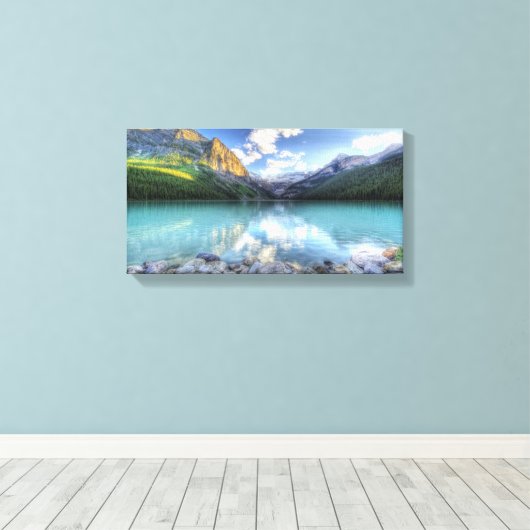 鮮やかな自然画像を使用したキャンバスアート キャンバスプリント (インサイチュ (ウッドフロア))