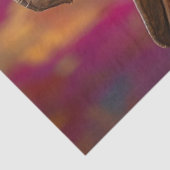 鮮やかな色のカウボーヤギを切り離す 薄葉紙 (詳細)