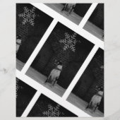 鮮やかな色のクリスマスセールチラシ チラシ (裏面)