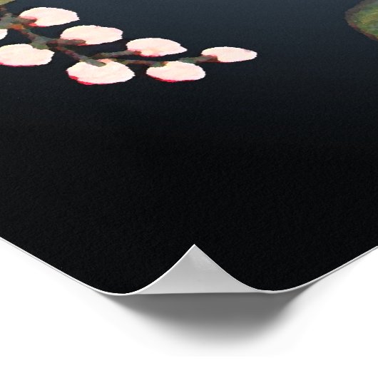 鮮やかな色のポスターのハンガリーの花 ポスター (角)