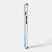 鮮やかな色のモダン抽象スマホケース iPhone 15ケース (左側面)