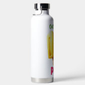 鮮やかな色の夏のポピクル ウォーターボトル (右面)