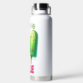 鮮やかな色の夏のポピクル ウォーターボトル (背面)