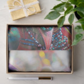 鮮やかな色の小妖精や小人妖精の大きな耳のデコパージュ 薄葉紙 (ギフト)