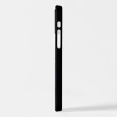 鮮やかな色の発光するクラゲ iPhoneケース (左側面)