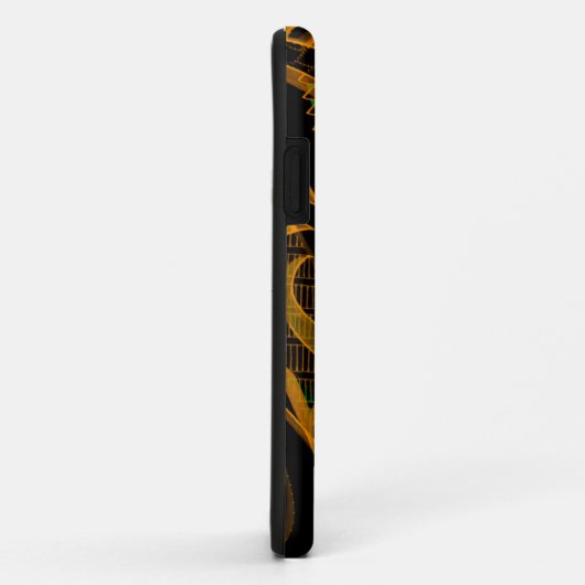 鮮やかな色の種族のマオリの入れ墨のデザイン Case-Mate iPhoneケース (裏面/右)