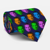 鮮やかな色のRichard Nixon ネクタイ (ロール)