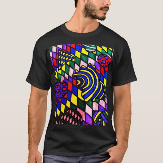 鮮やかな色のTシャツ Tシャツ (正面)