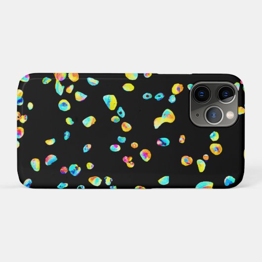 鮮やかな色パターン Case-Mate iPhoneケース (裏面(横))